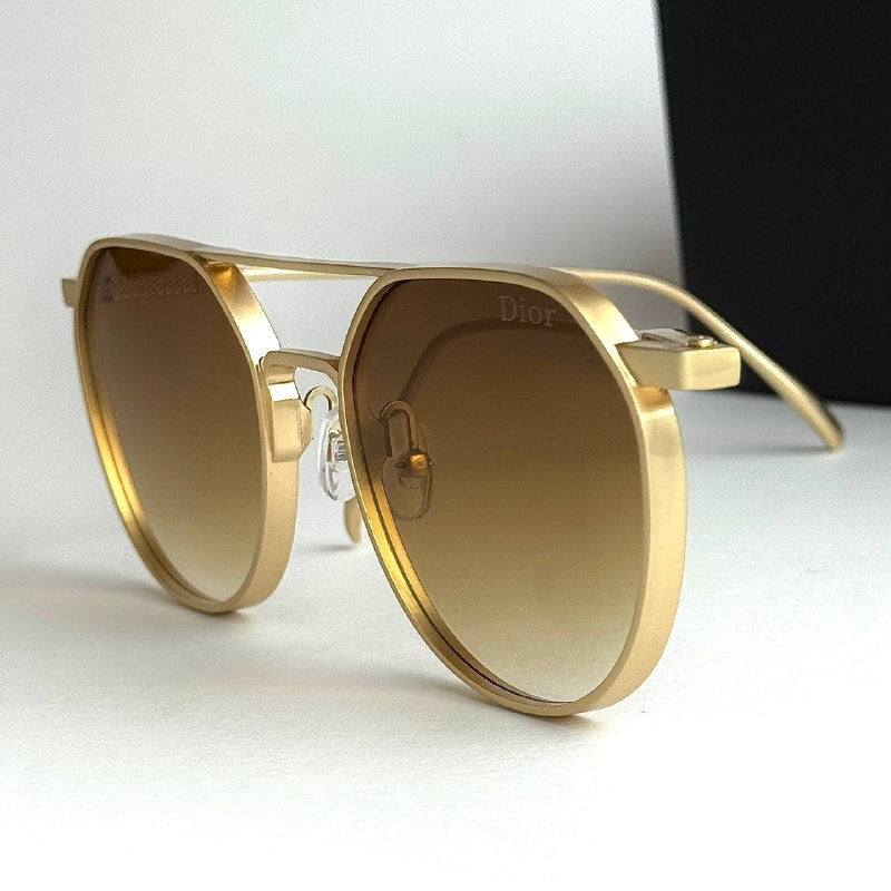 Dior CD Diamond S2U Gold Brown Gradient women's sunglasses Lebanon - ChronoVault - view 5