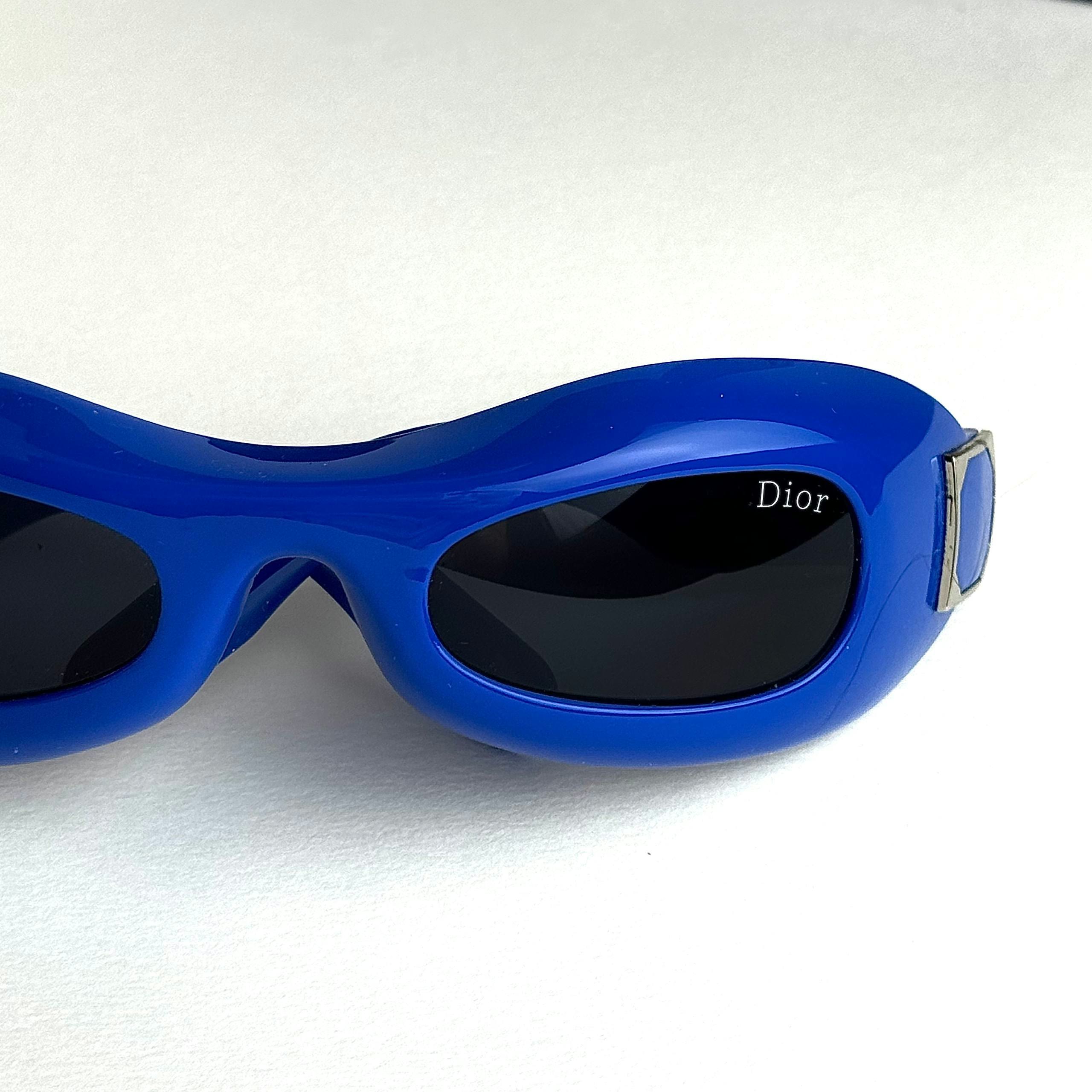 Dior Oblique Shield Blue women's sunglasses Lebanon - ChronoVault - view 3