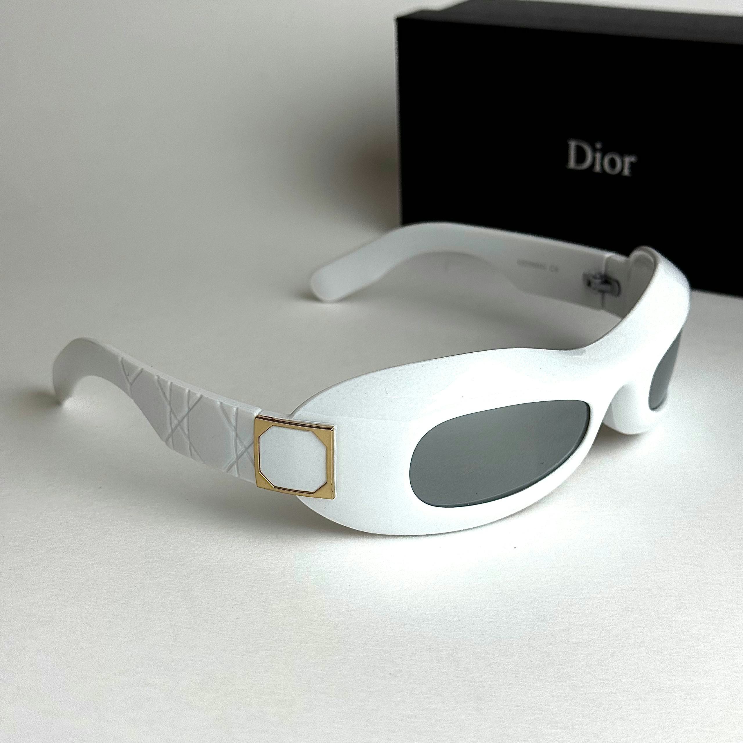 Dior Oblique Shield White Mirror women's sunglasses Lebanon - ChronoVault - view 2