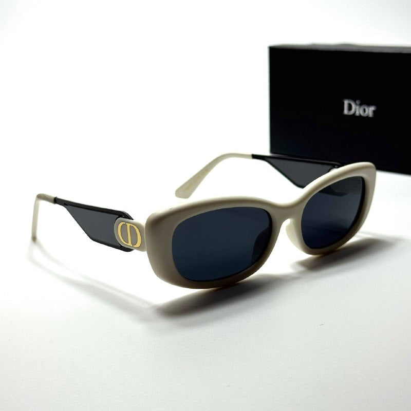 Dior Oval DRS743 Black Grey women's sunglasses Lebanon - ChronoVault - view 5