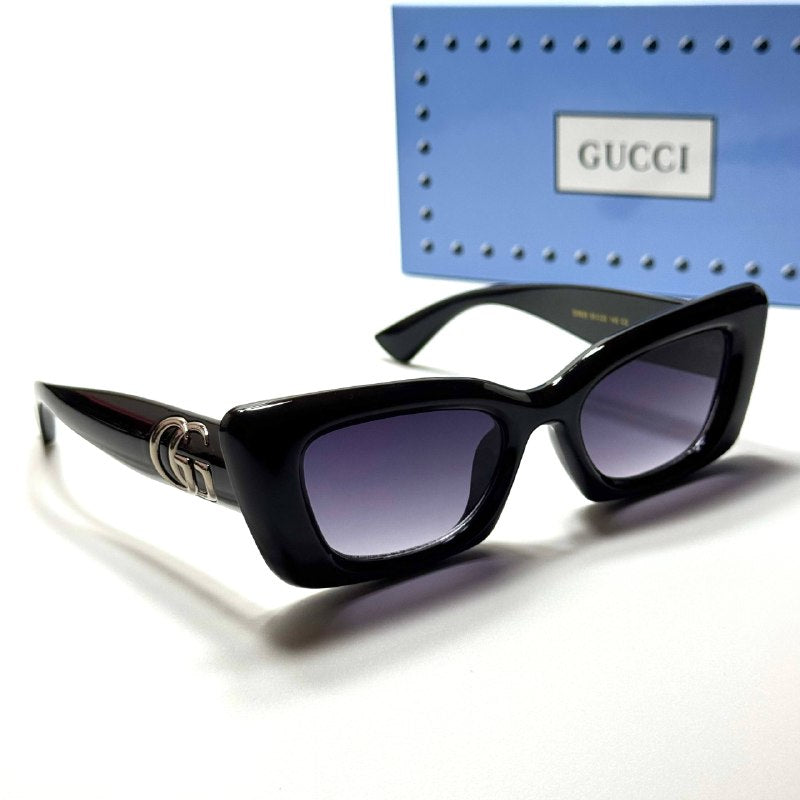 Gucci Rectangle GG6390 Black Purple women's sunglasses Lebanon - ChronoVault - view 4