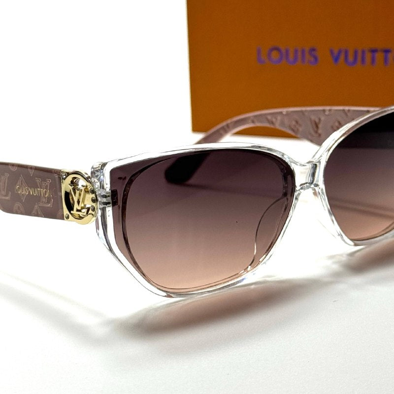 Louis Vuitton Cat Eye LV6284 Clear Brown Gradient women's sunglasses Lebanon - ChronoVault - view 2