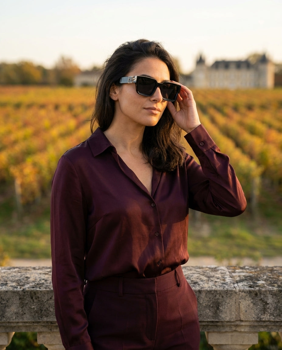Louis Vuitton LV Prestige Black Gold Sunglasses Lifestyle Lebanon – ChronoVault