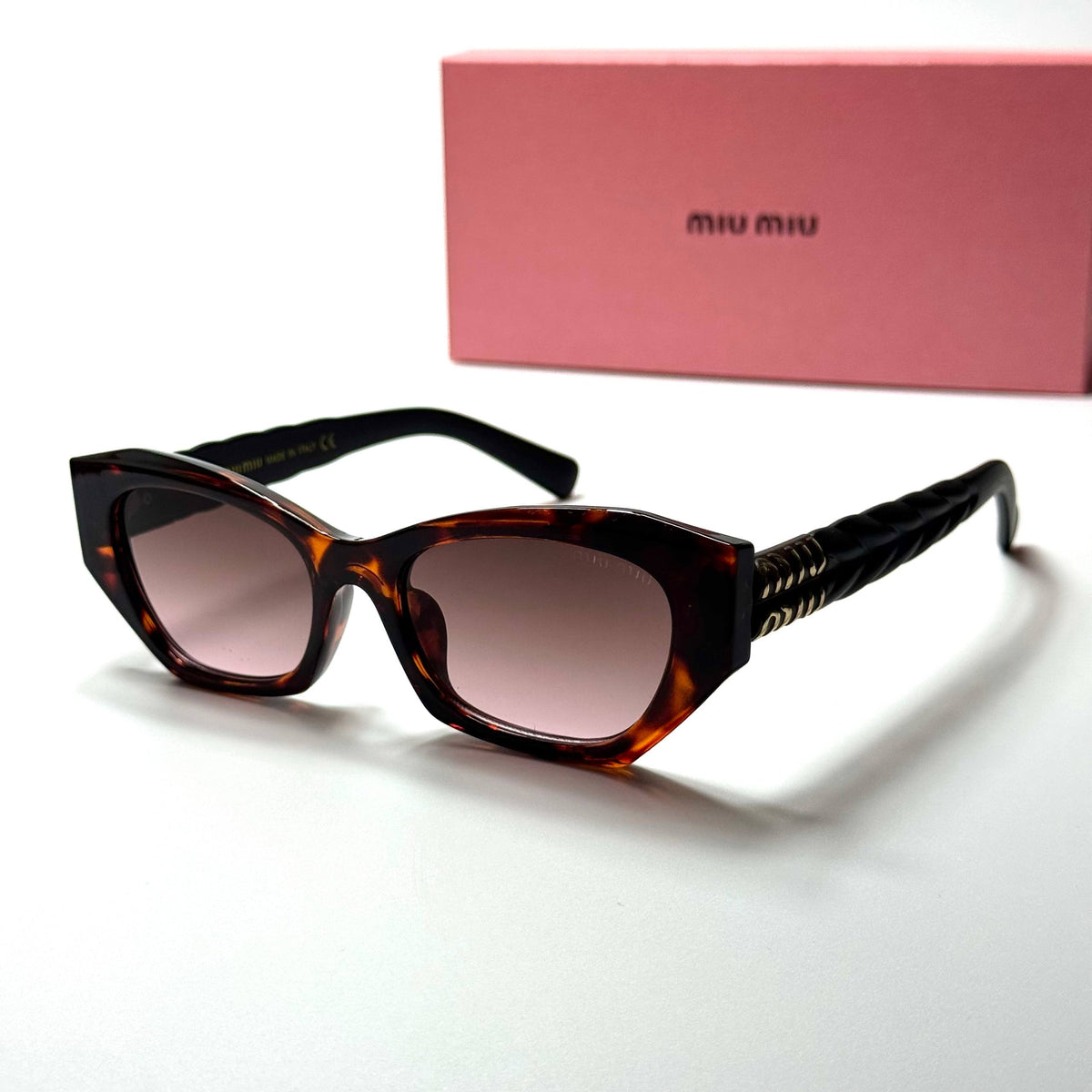 Miu Miu Cat Eye SMU72Z Tortoise Brown women's sunglasses Lebanon - ChronoVault