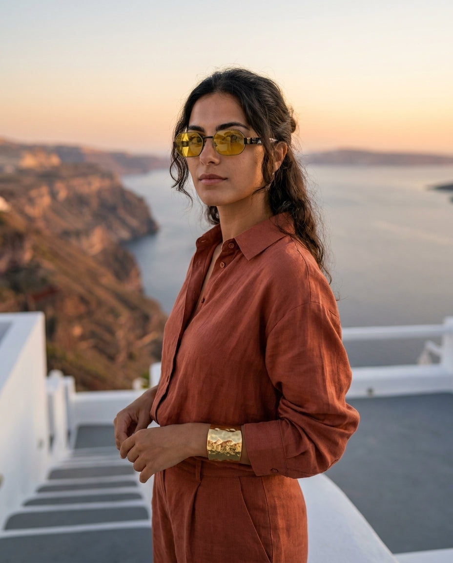Miu Miu SkyCharm Lemon Marble Edition Sunglasses Lifestyle Lebanon – ChronoVault