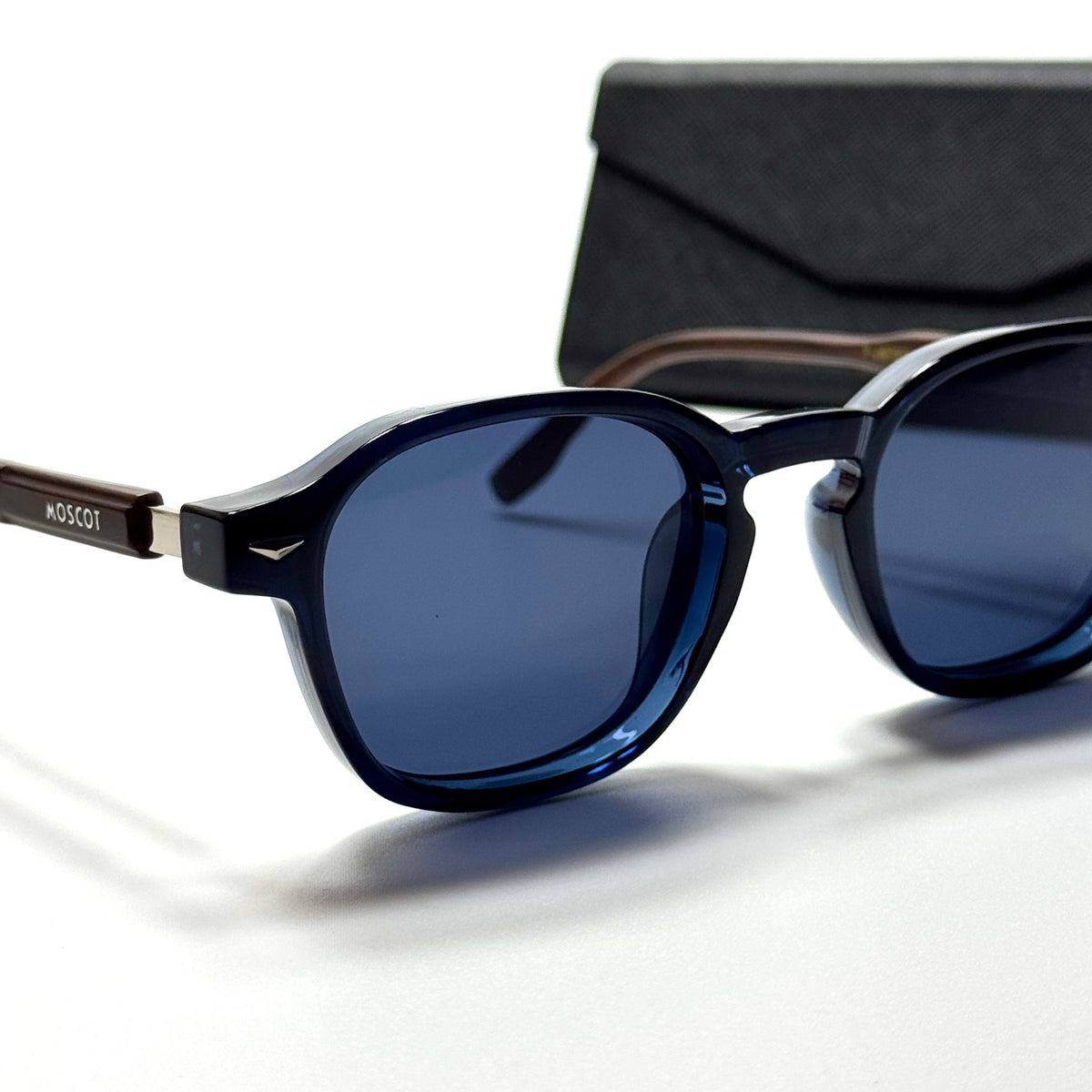 Moscot Round MOS3491 Black unisex sunglasses Lebanon - ChronoVault