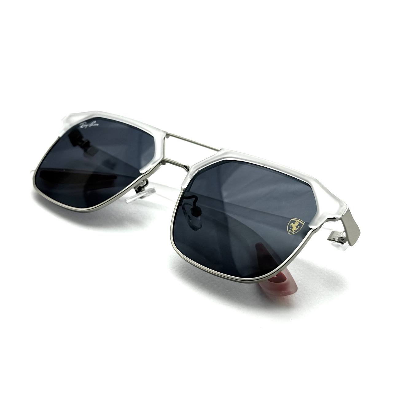 Ray-Ban Ferrari RB3675M – Silver White Frame