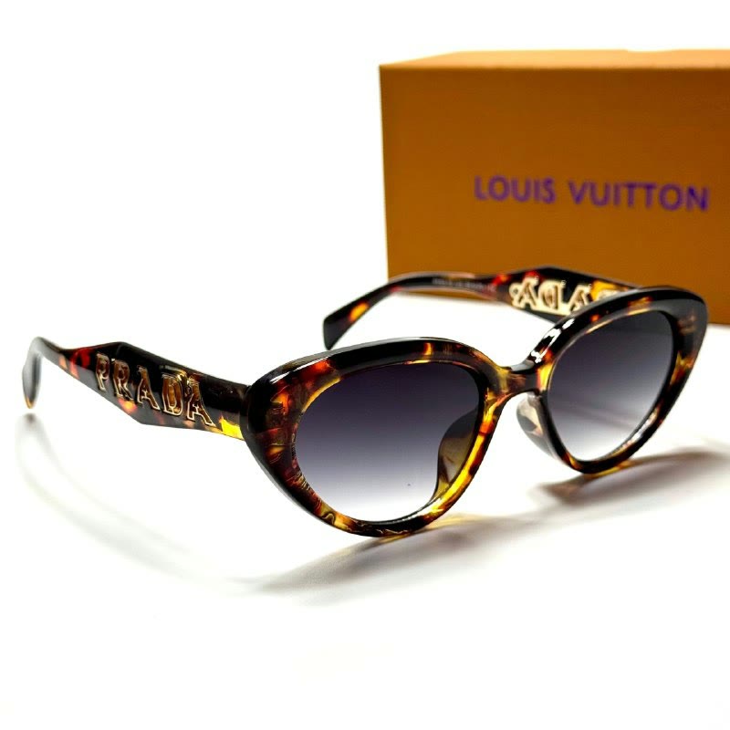 Prada Cat-Eye PR37A5 Tortoise Grey women's sunglasses Lebanon - ChronoVault - view 4