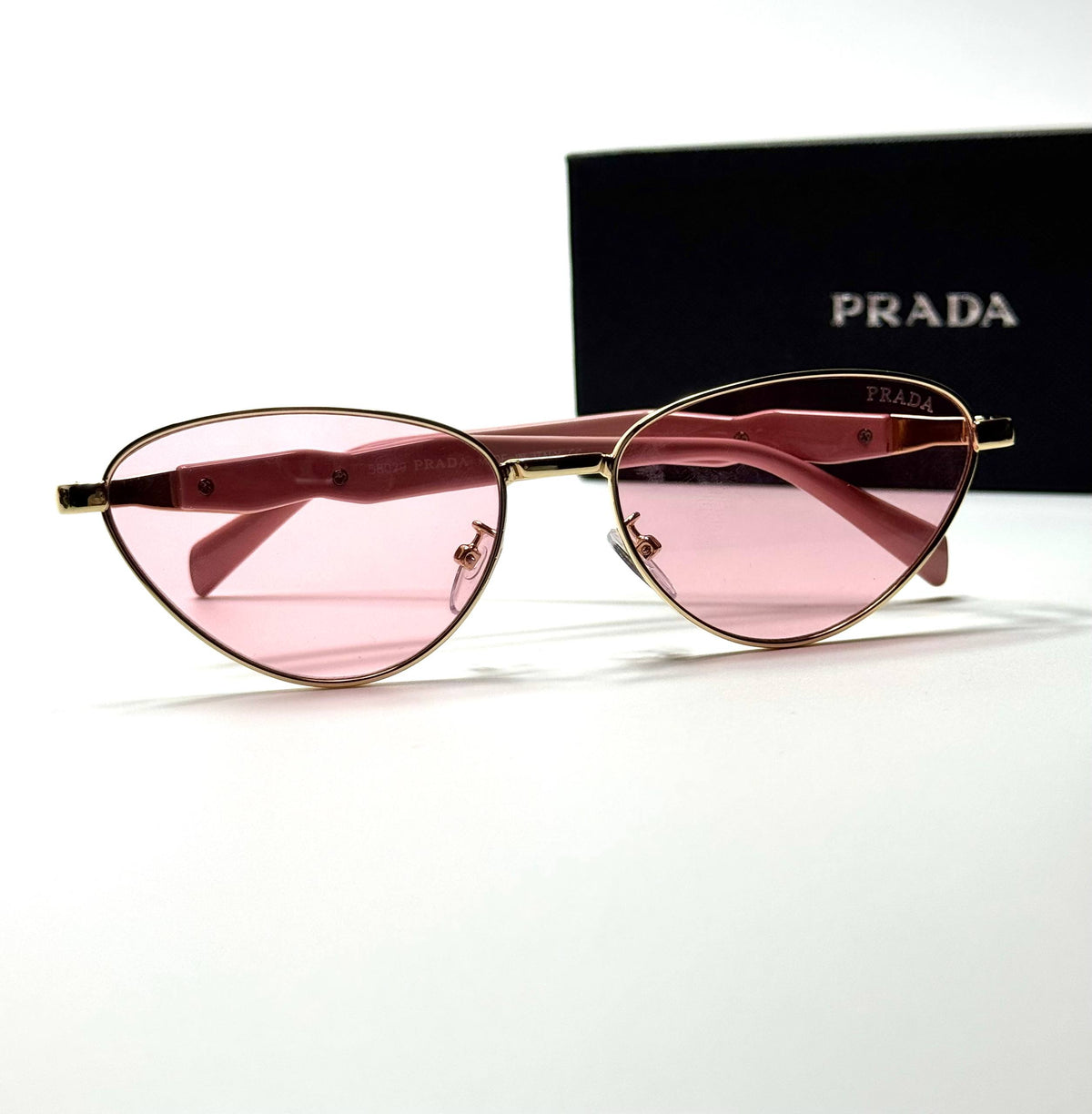 Prada Milano PRB502 Gold Pink women's sunglasses Lebanon - ChronoVault - view 4