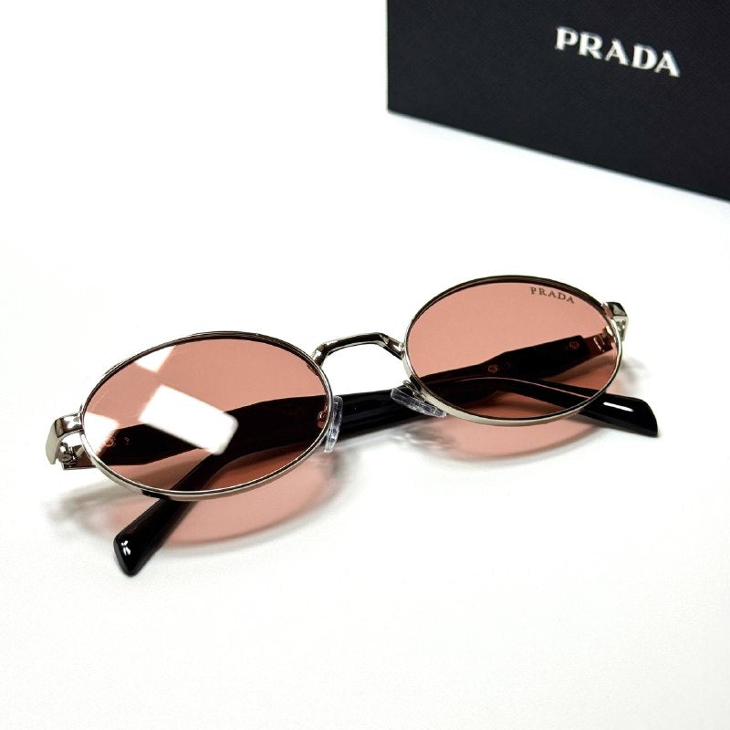 Prada Oval PR4192 Silver Pink women's sunglasses Lebanon - ChronoVault - view 5