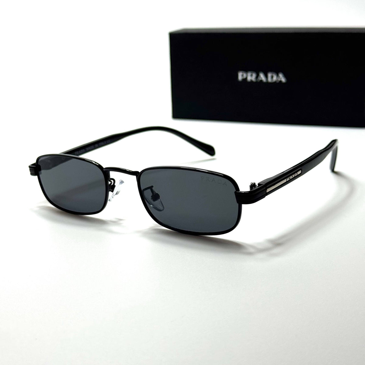 Prada Rectangle PRB718 Black Grey men's sunglasses Lebanon - ChronoVault