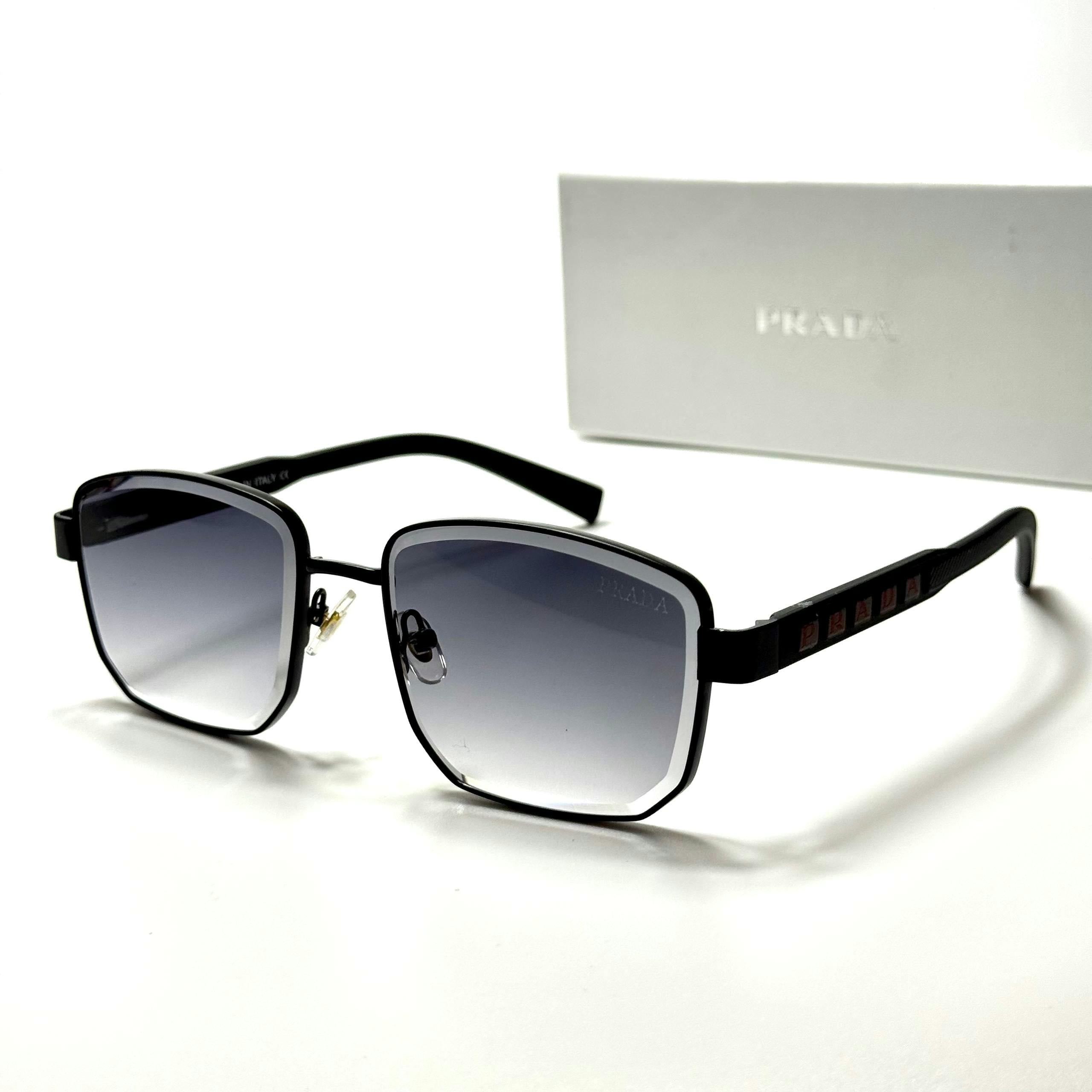 Prada Rectangular PR73ZS Black Grey women's sunglasses Lebanon - ChronoVault