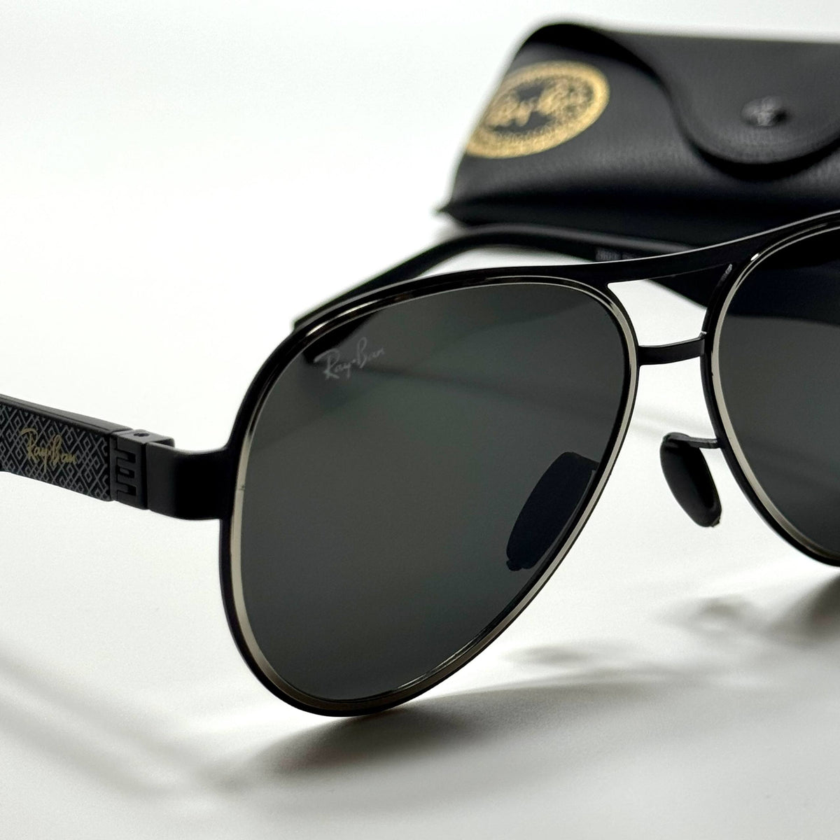 Ray-Ban Aviator RB3025 Black men's sunglasses Lebanon - ChronoVault - view 2