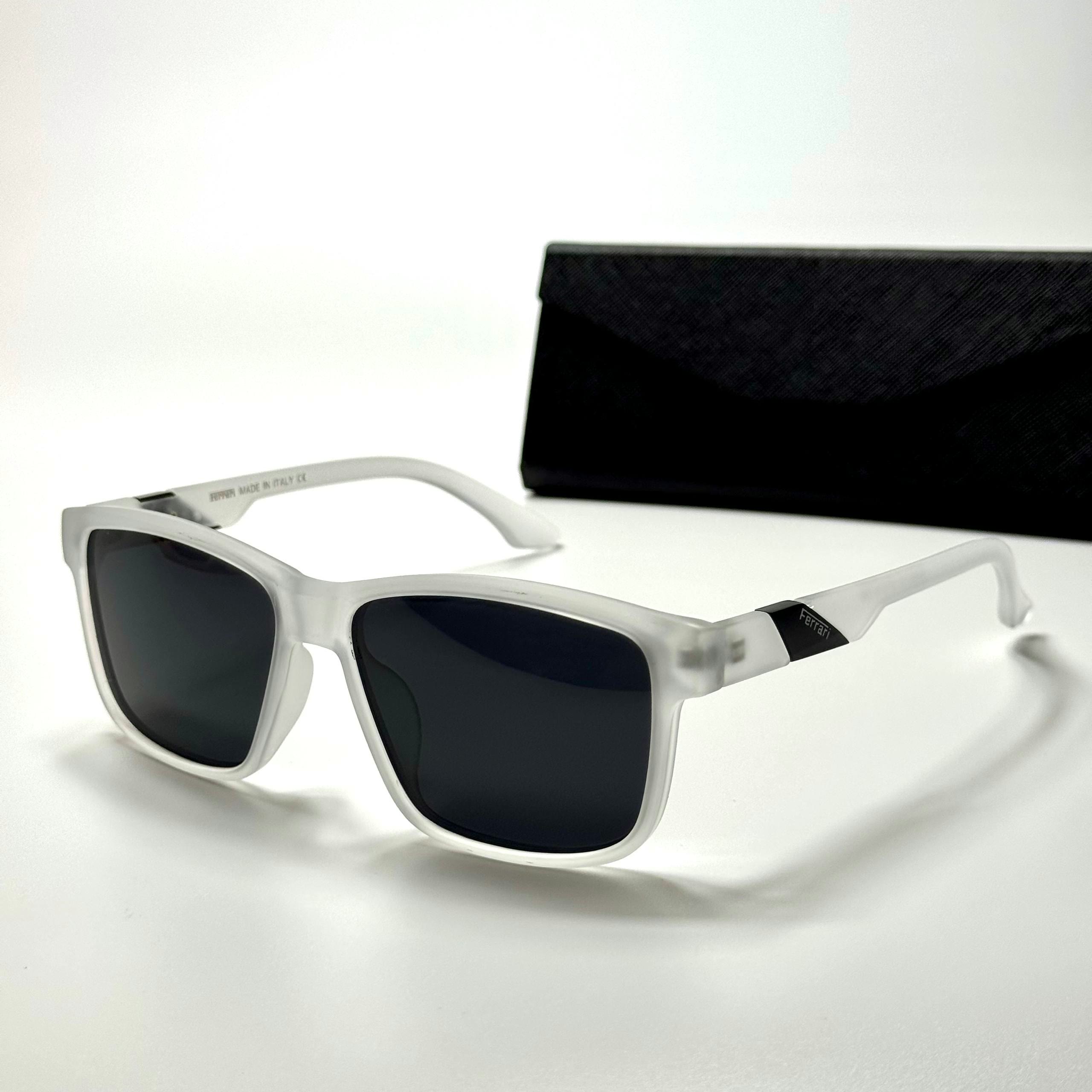Ray-Ban Ferrari RB4365M Frost White Black women's sunglasses Lebanon - ChronoVault