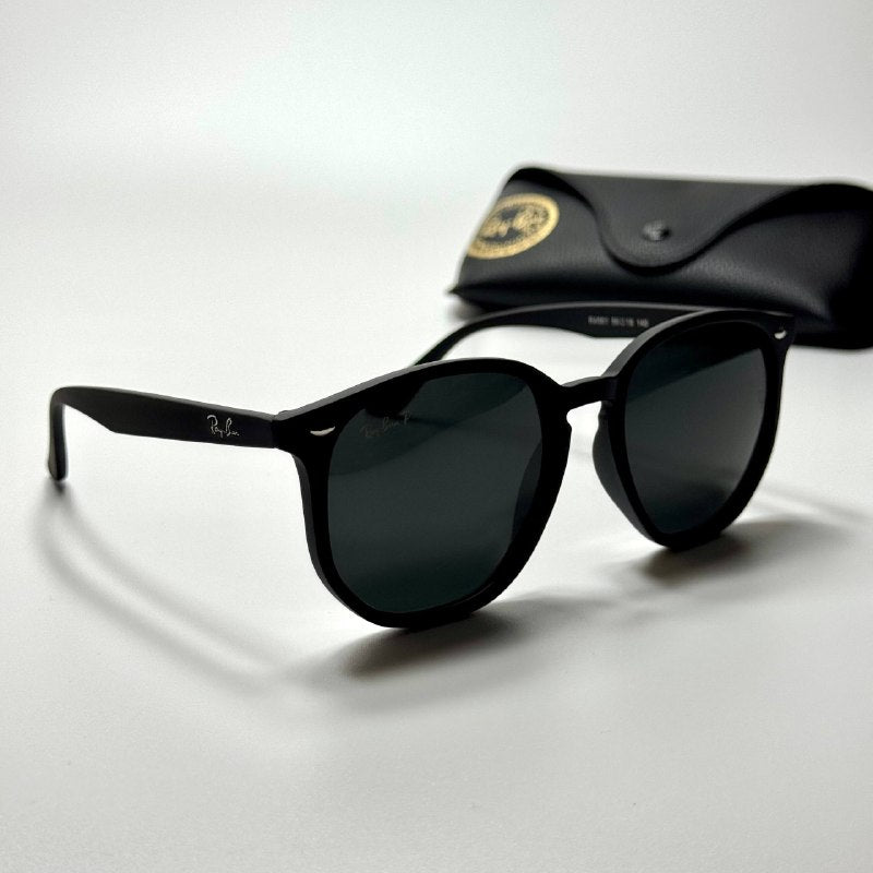 Ray-Ban Round RB4417 Black women's sunglasses Lebanon - ChronoVault - view 5