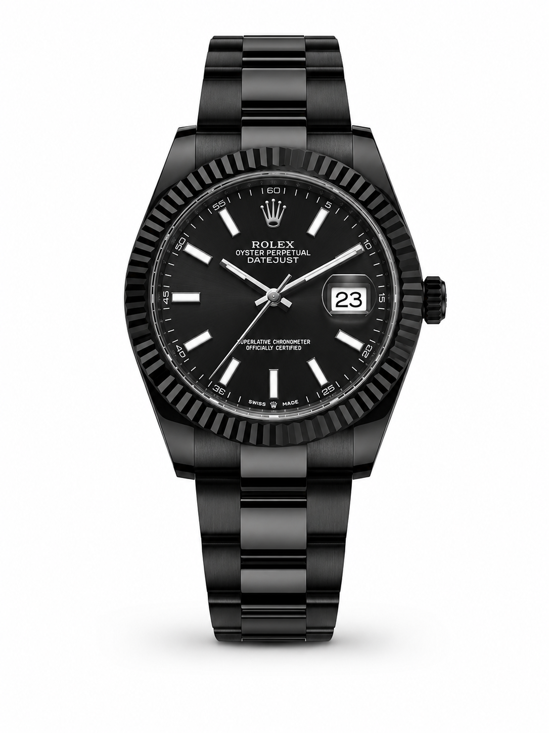 Rolex Datejust 41mm Full Black Men's Watch Lebanon