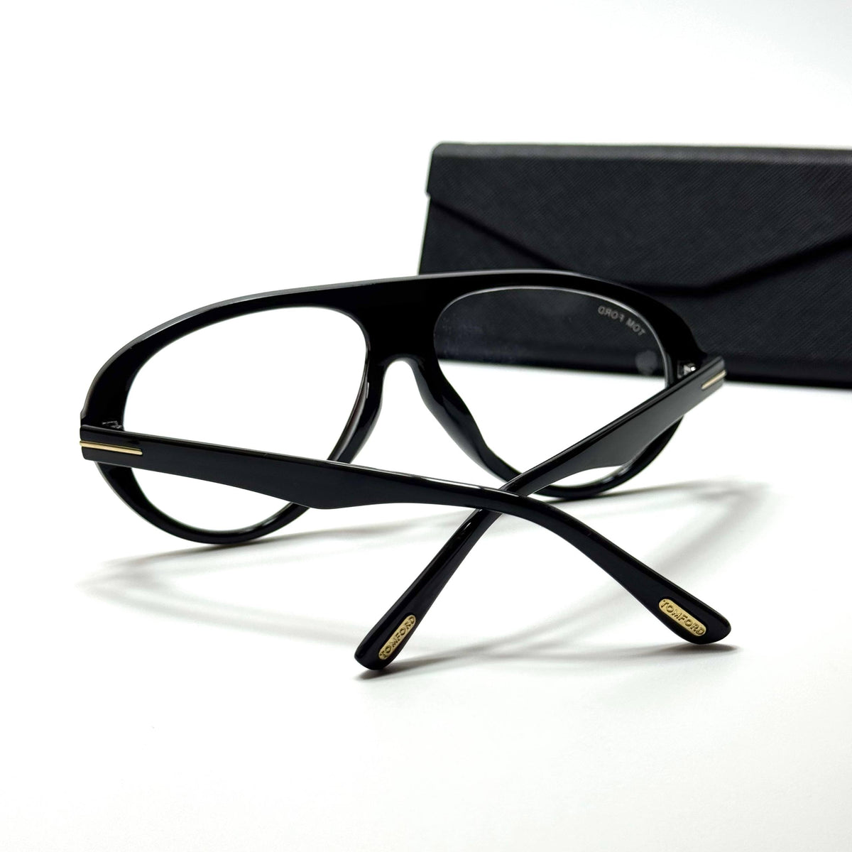 Tom Ford Aviator TF4287 Black Clear men's sunglasses Lebanon - ChronoVault - view 2