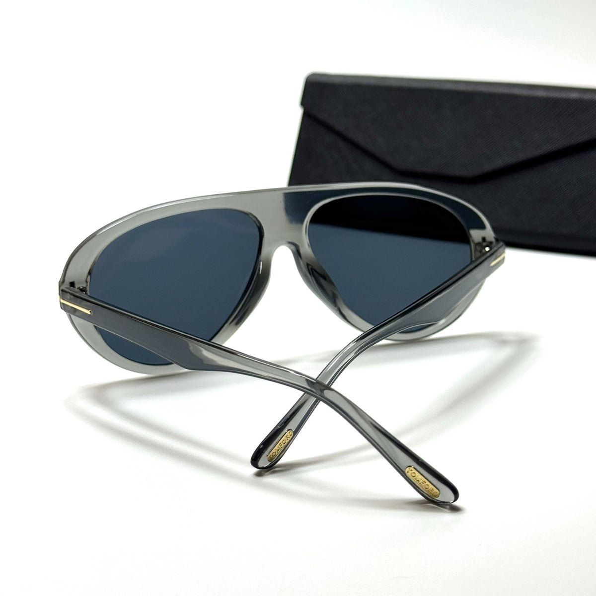 Tom Ford Aviator TF9150 Grey Blue men's sunglasses Lebanon - ChronoVault - view 3