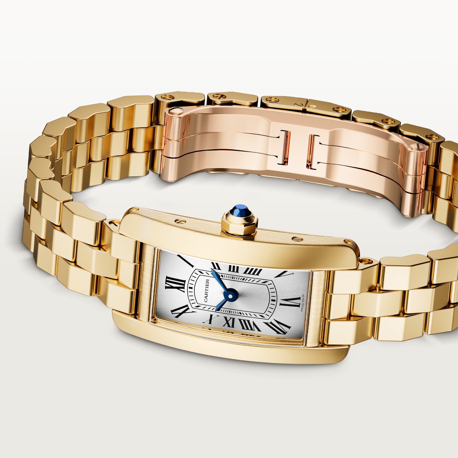 Cartier Tank Americaine Mini Gold Women's Watch Lebanon - view 2