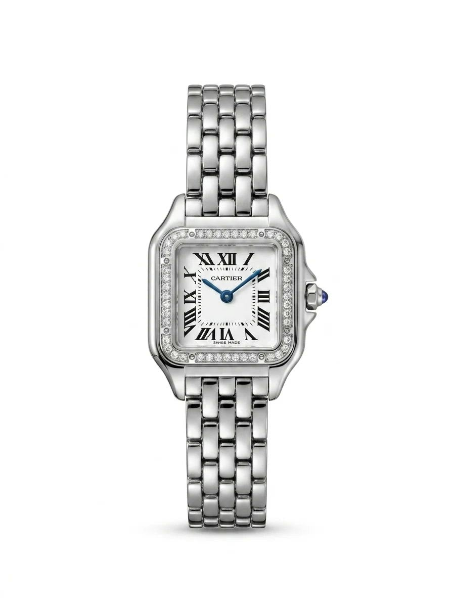 Panthère de Cartier Silver Diamonds Women's Watch Lebanon