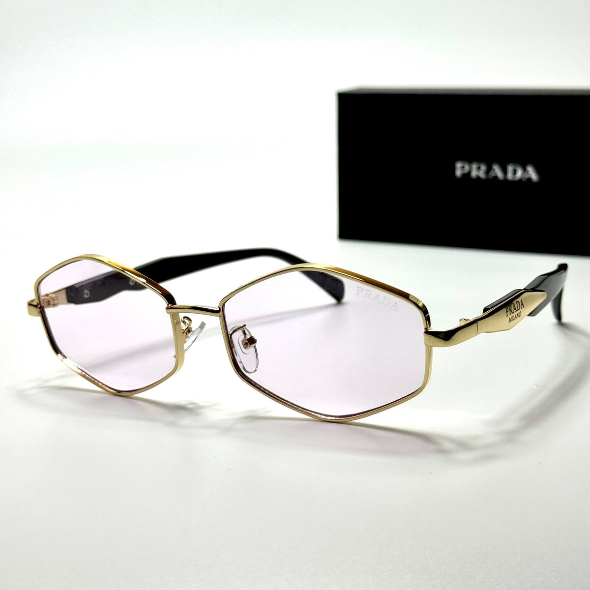 Prada Geometric PR68YS – Gold Pink women's sunglasses Lebanon - ChronoVault