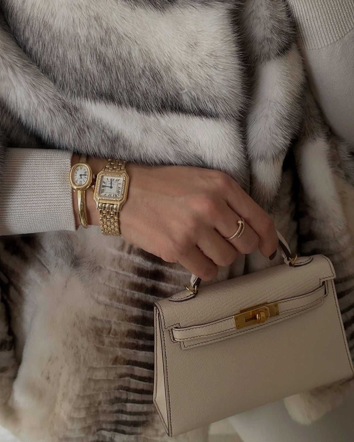 Panthère de Cartier – 18K Yellow Gold & Diamond