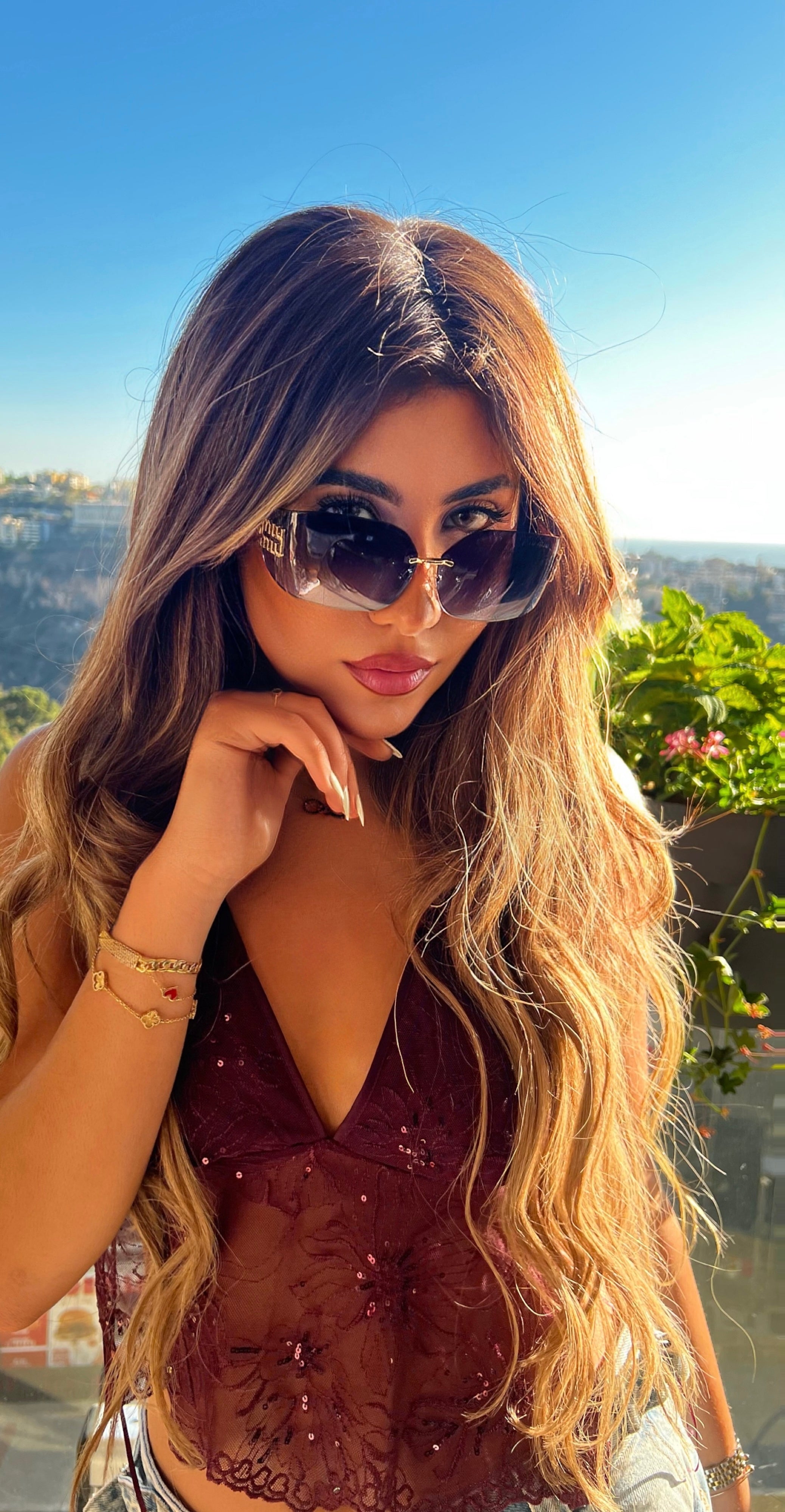 MU A51S Miu Miu Sunglasses
ZVN1OP Pale Gold