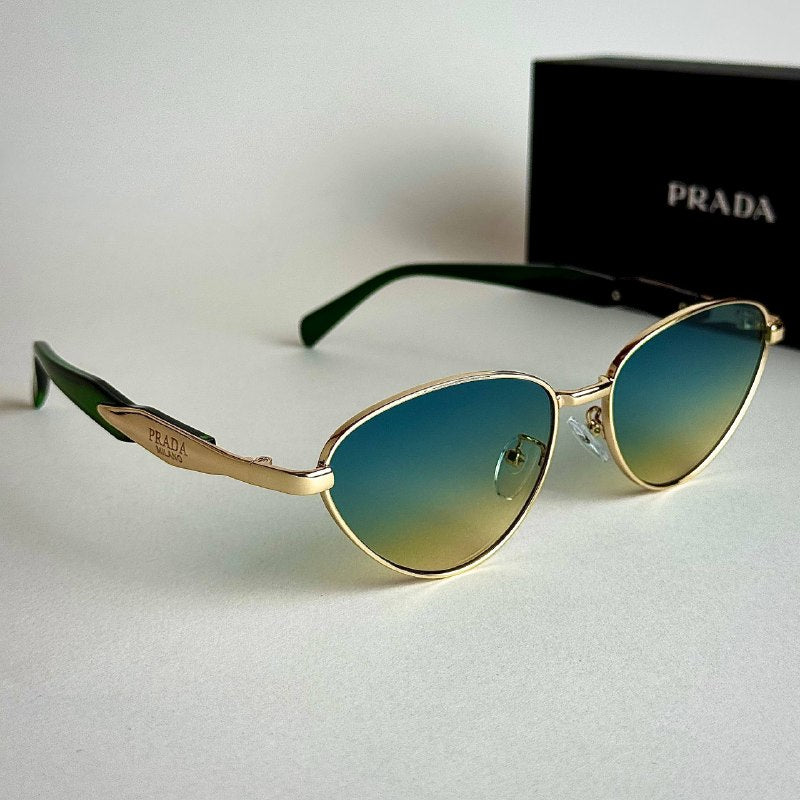 Prada Milano PRB502 – Gold Blue Gradient