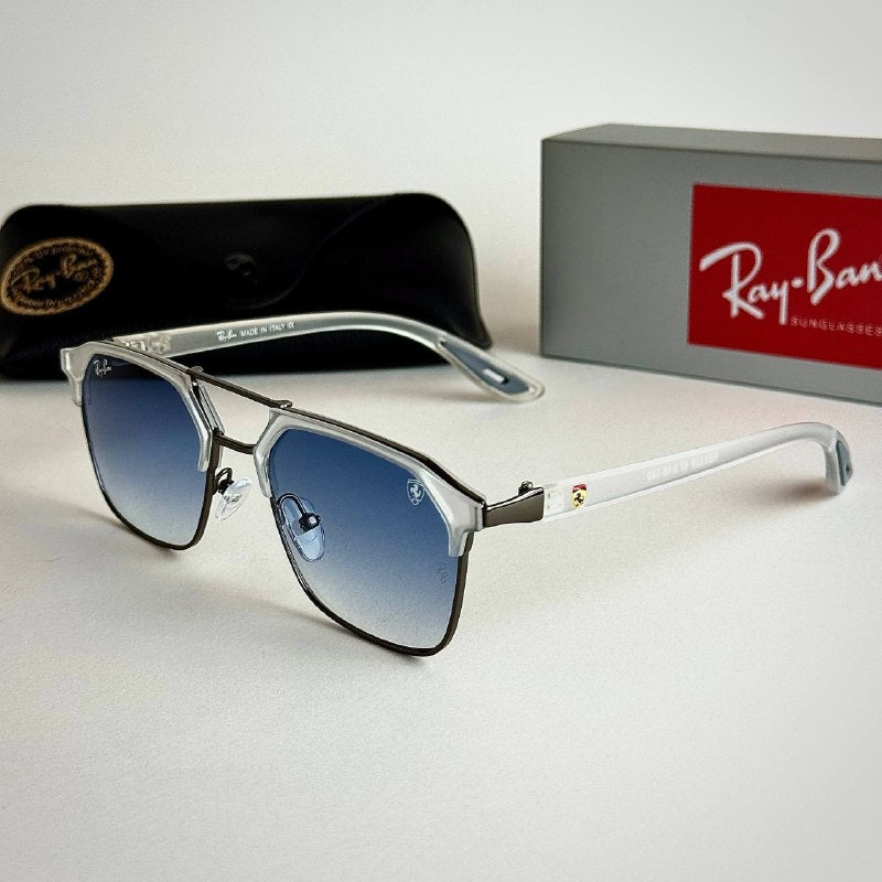 Ray-Ban Ferrari RB3725M – Ice Silver Blue