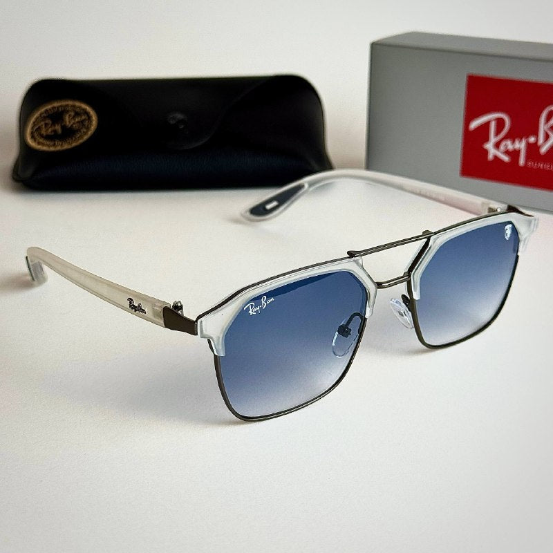 Ray-Ban Ferrari RB3725M – Ice Silver Blue