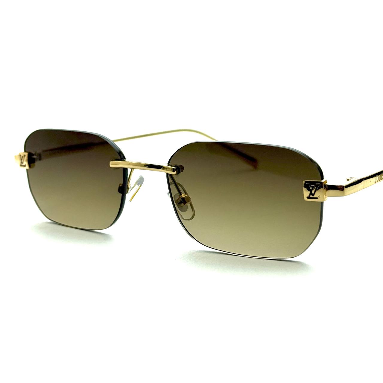 LV Rimless - Gradient Brown