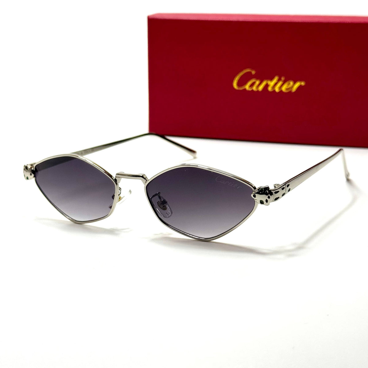 Cartier Geometric CT0456S Silver Violet unisex sunglasses Lebanon - ChronoVault