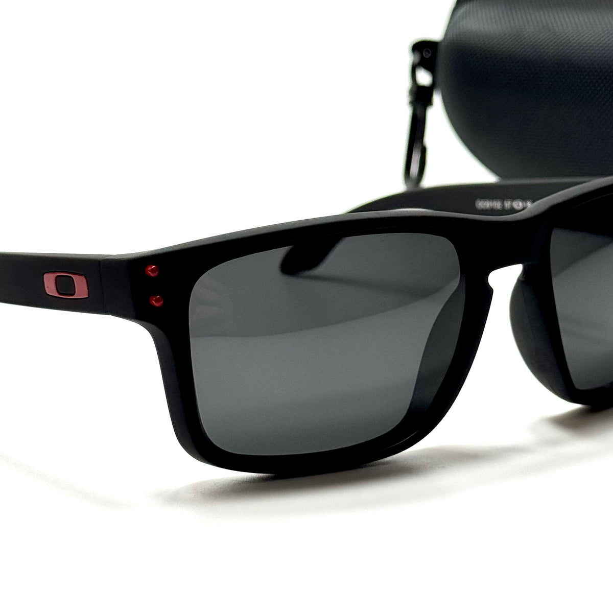 Oakley Square Holbrook OO9102 Matte Black Grey men's sunglasses Lebanon - ChronoVault - view 2