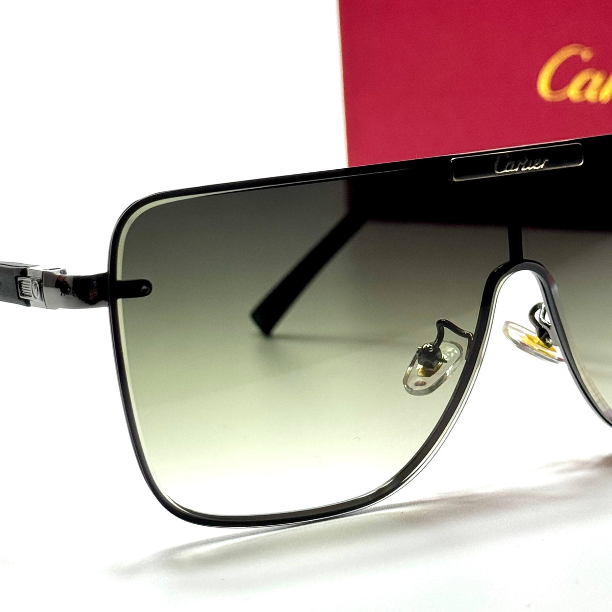 Cartier Shield CT0432S Black Gradient unisex sunglasses Lebanon - ChronoVault - view 2