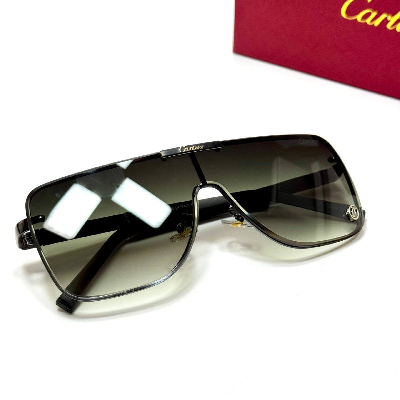 Cartier Shield CT0432S Black Gradient unisex sunglasses Lebanon - ChronoVault - view 4