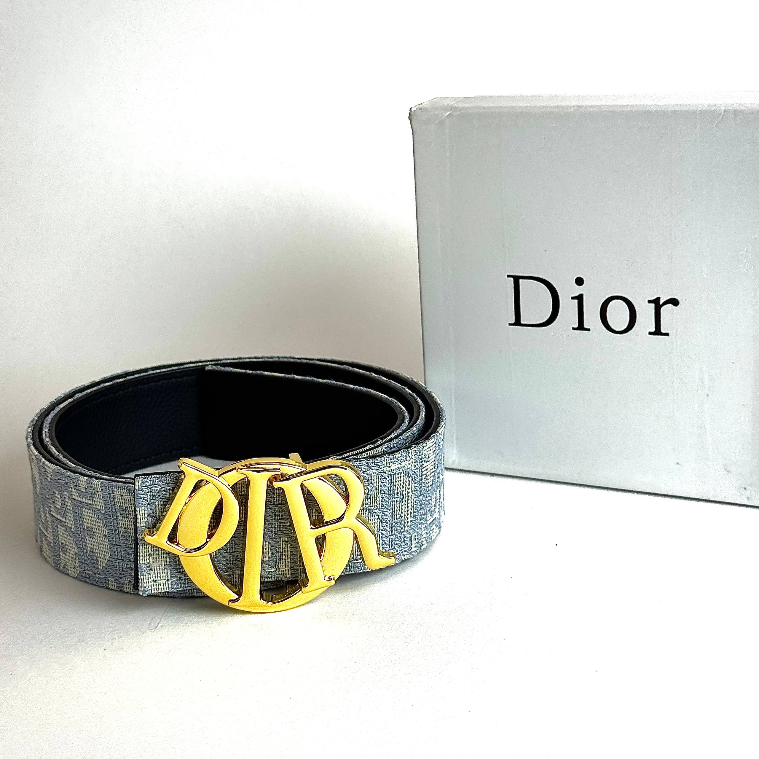 小物 Dior Oblique Trotter Gold CD Buckle Belt Dior CD Buckle Oblique Belt – Grey Gold | ChronoVault