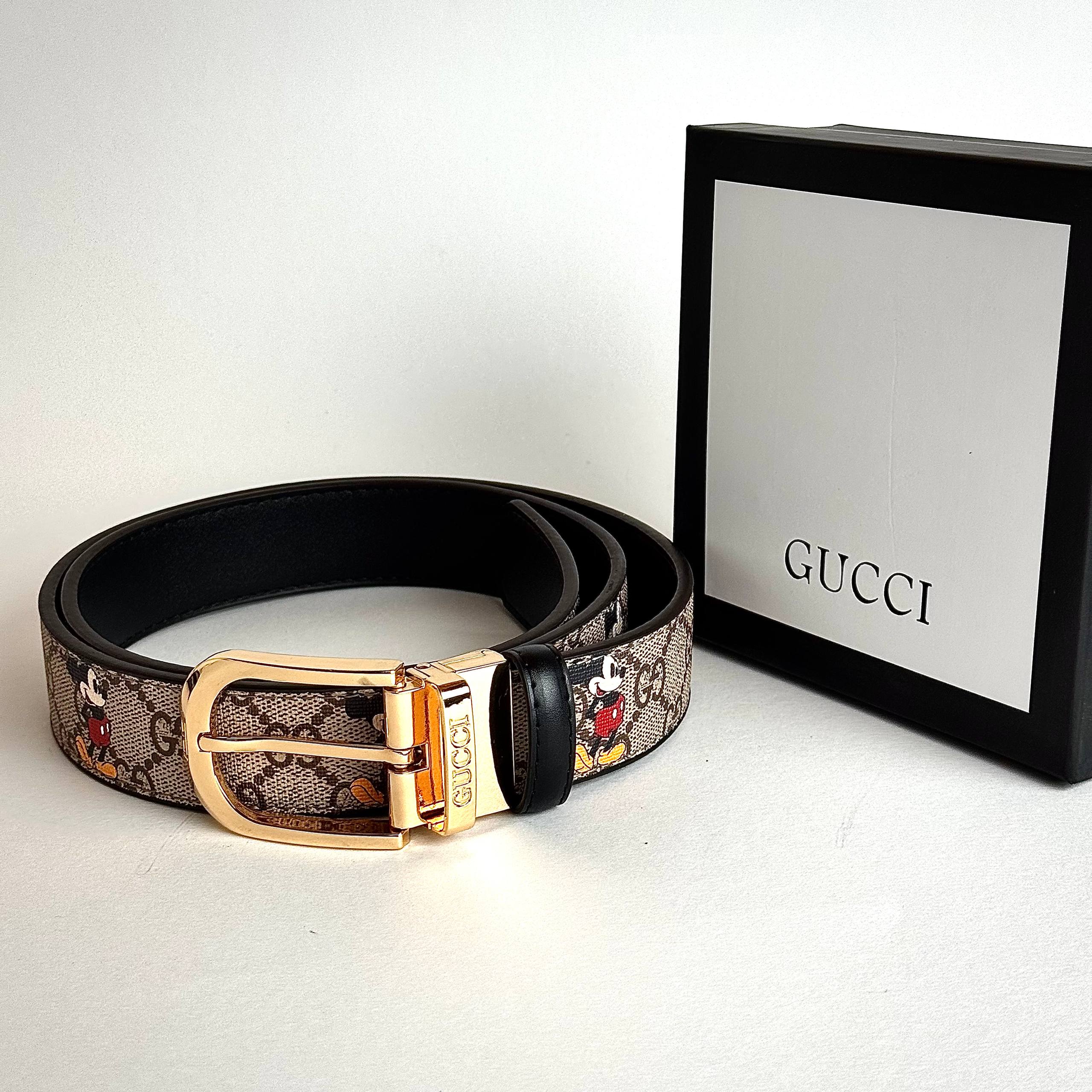 Gucci Character Buckle Belt – Beige / Gold Lebanon - ChronoVault