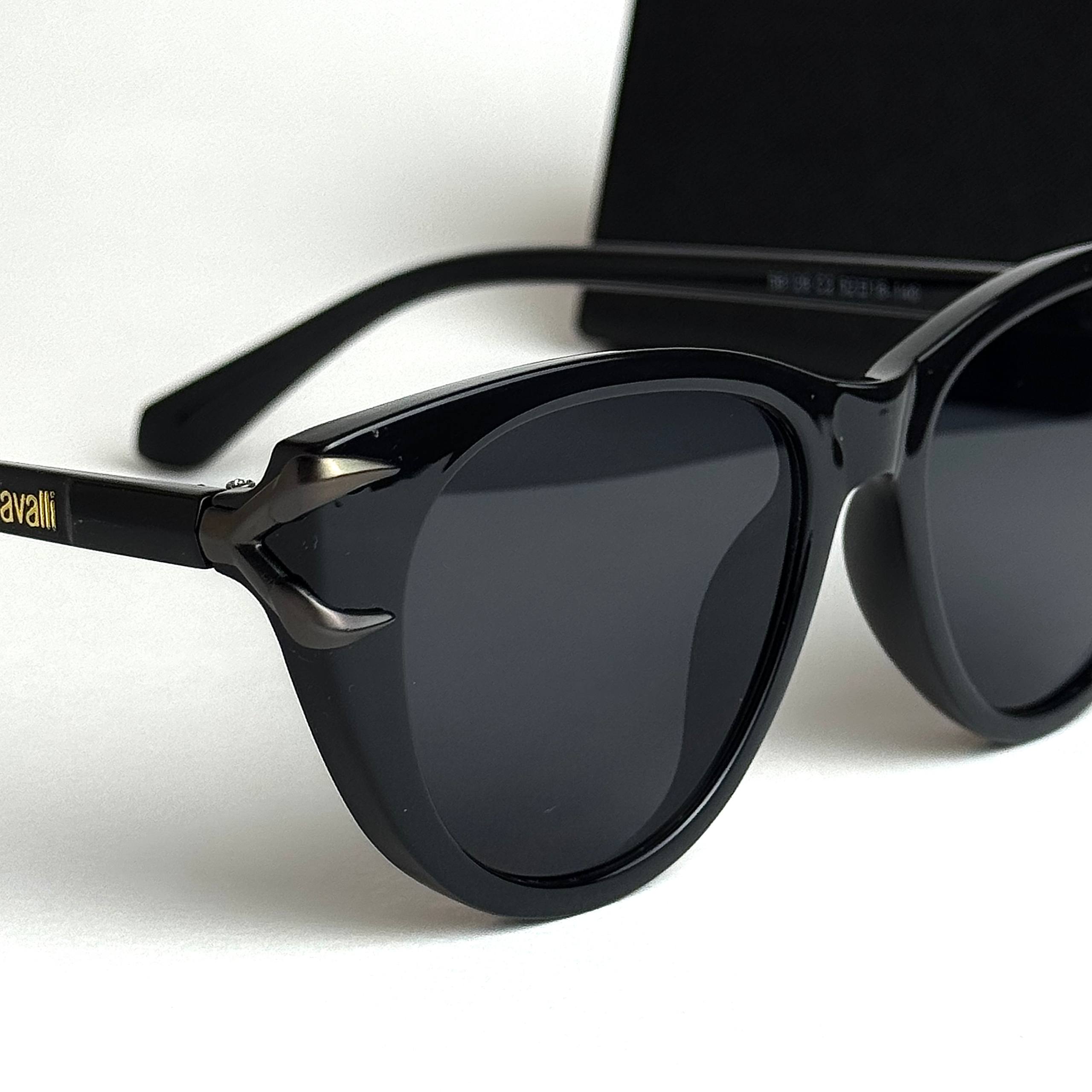 Just Cavalli Signature Black Sunglasses Side View Lebanon - ChronoVault