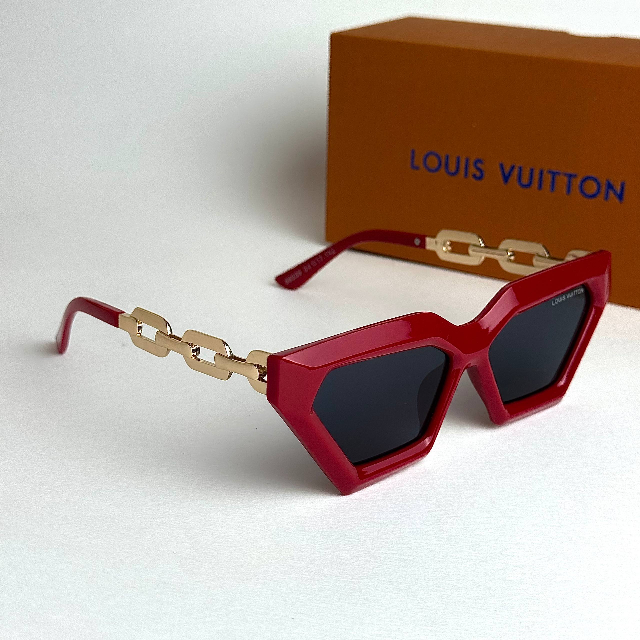 Louis Vuitton Chain Link Red Gold Black Sunglasses Lebanon - ChronoVault