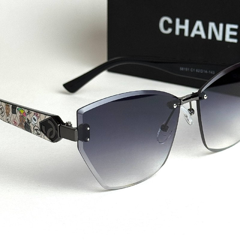 Chanel CC Sketch Cat-Eye – Violet Black