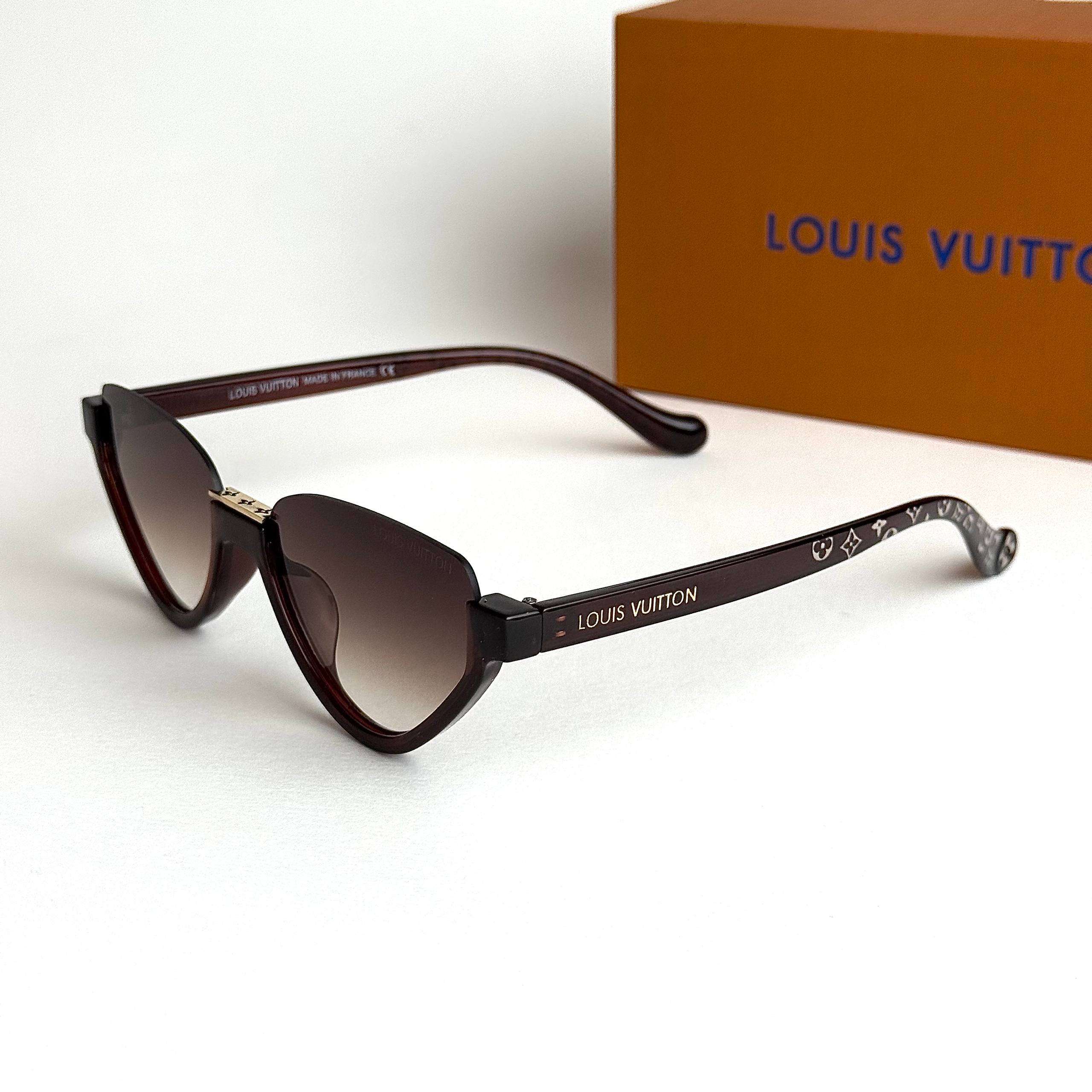 LV Cat Eye – Dark Brown Gradient