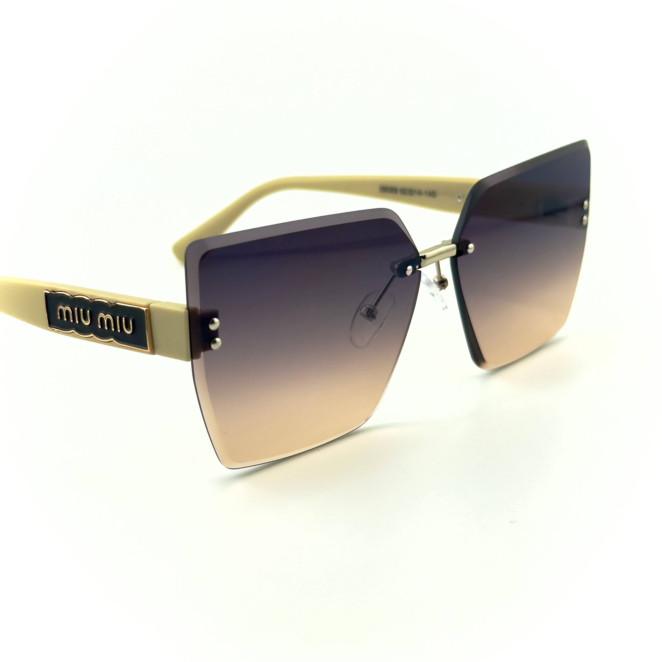 Miu Miu Mirage - Gold / Purple-Brown Gradient Lens