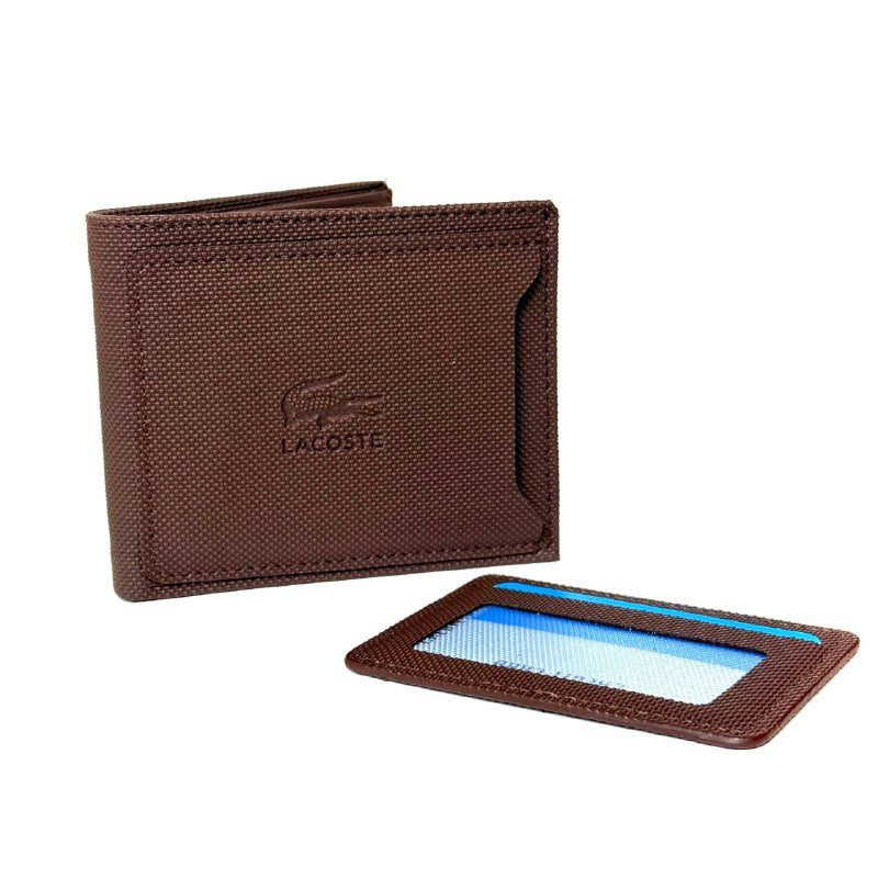 Lacoste Classic Bifold Wallet – Dark Brown Lebanon - ChronoVault