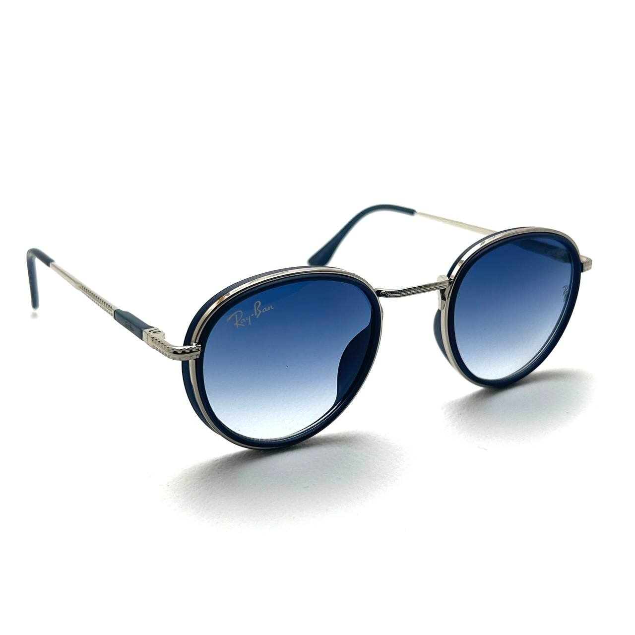 Ray-Ban RB3647N Round Double Bridge – Solid Black