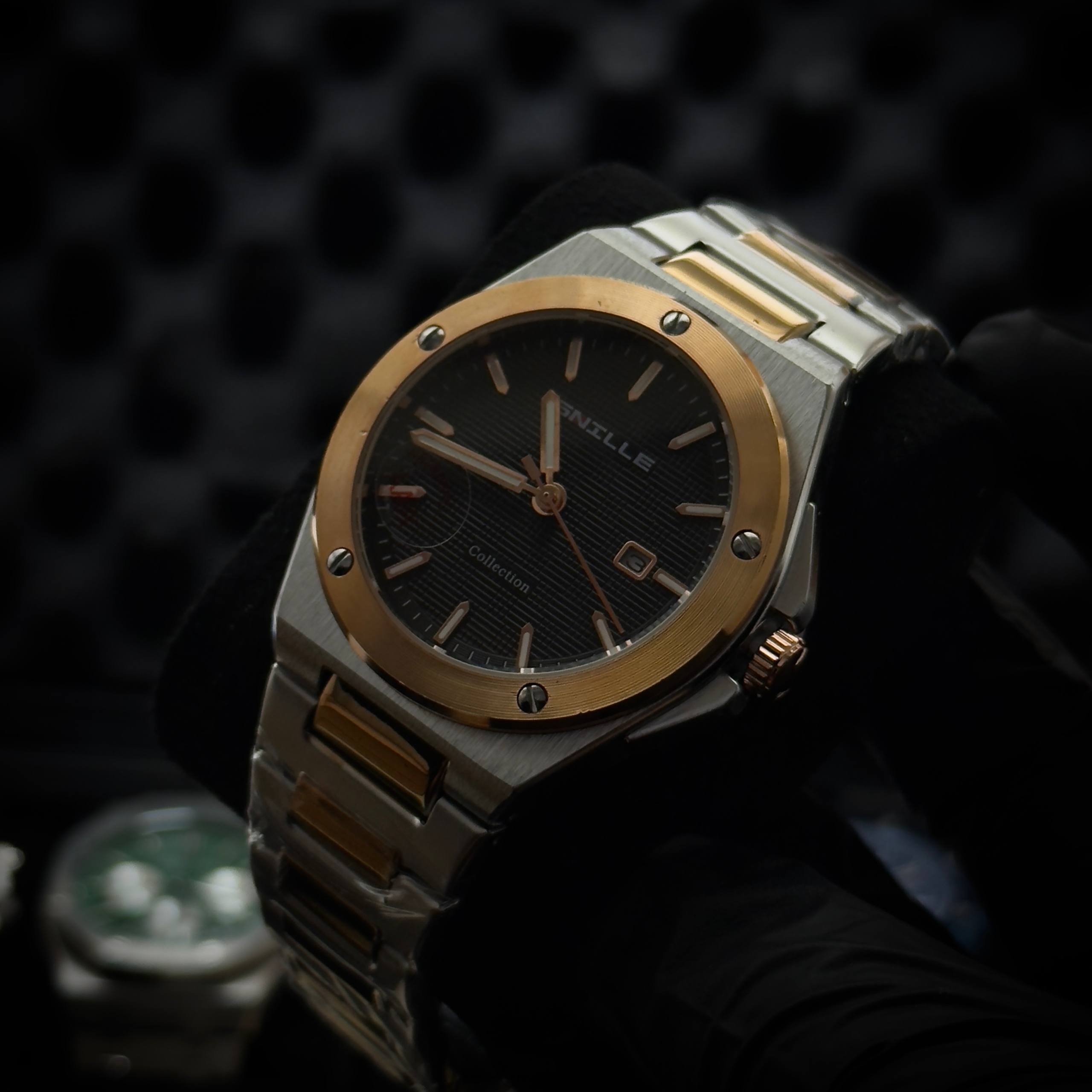 Snille Classic - Two-Tone Black Gold (Men)