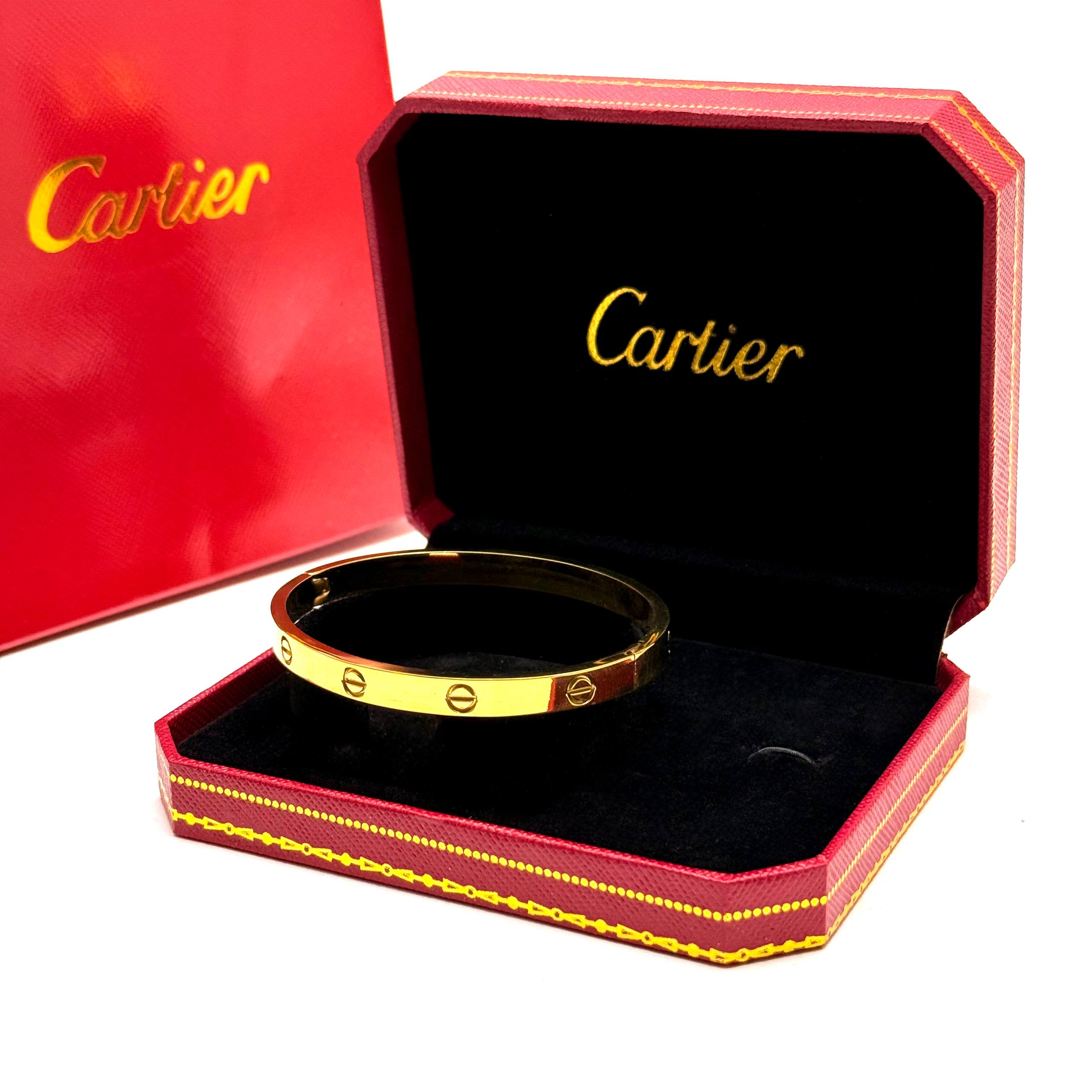Cartier Love Bracelet — Gold Finish