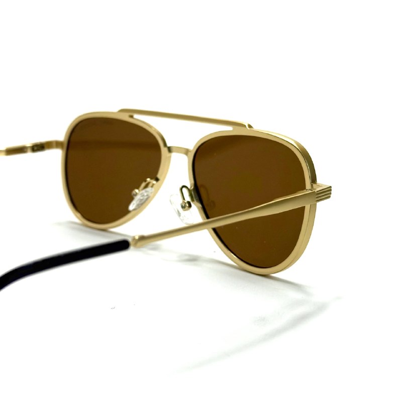 Marc Jacobs MJ 103S Gold Brown Sunglasses Side View Lebanon - ChronoVault