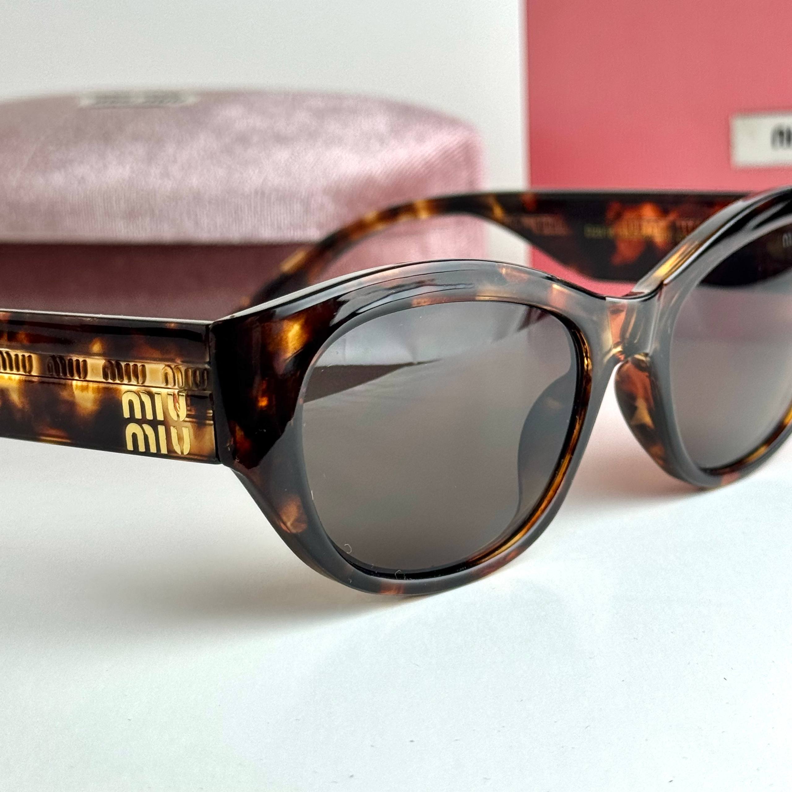 Miu Miu SMU21Z Tortoise Brown Sunglasses Lifestyle Lebanon - ChronoVault