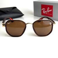 Ray-Ban Ferrari Brown Sunglasses Front View Lebanon - ChronoVault