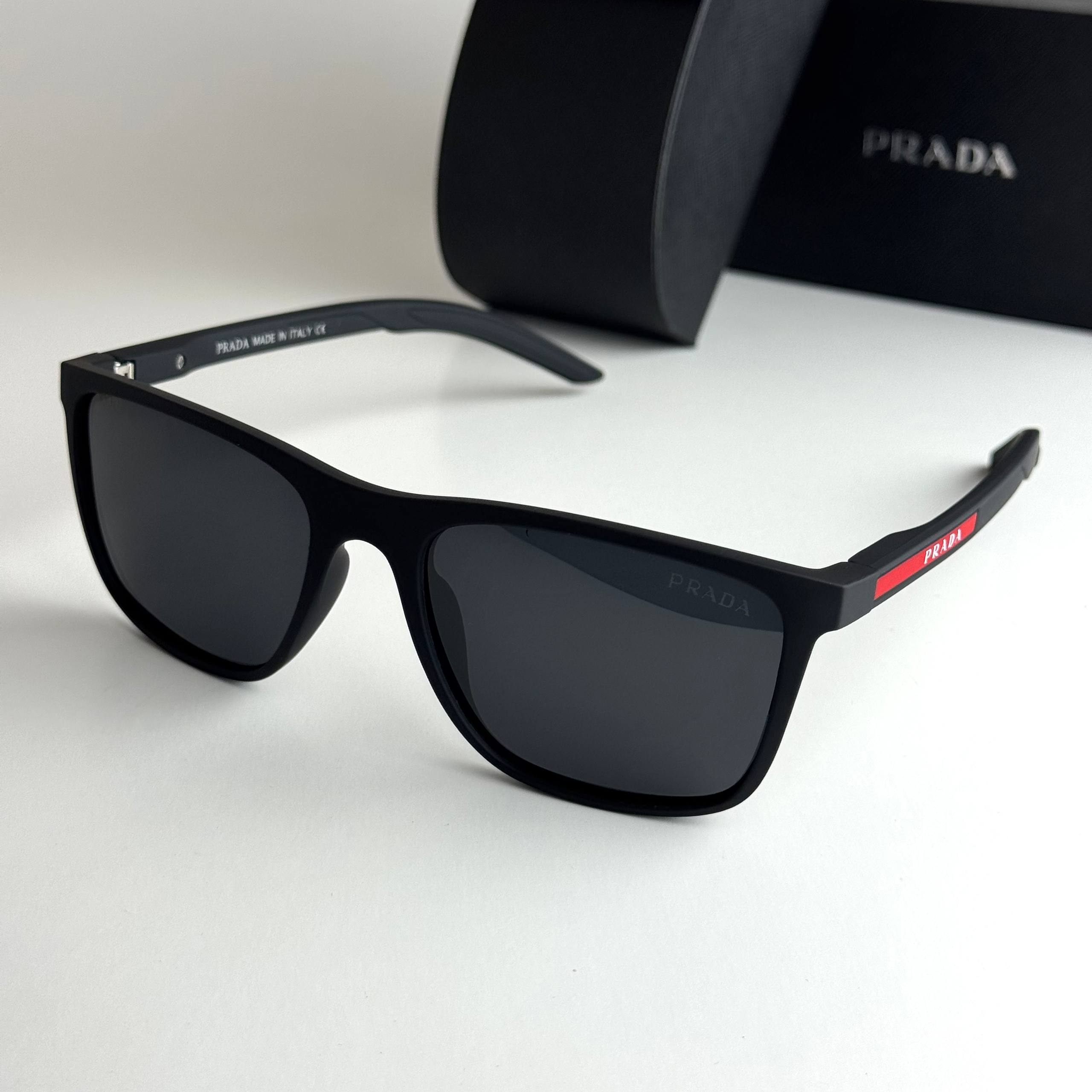 Prada Linea Rossa Black Sunglasses Lebanon - ChronoVault